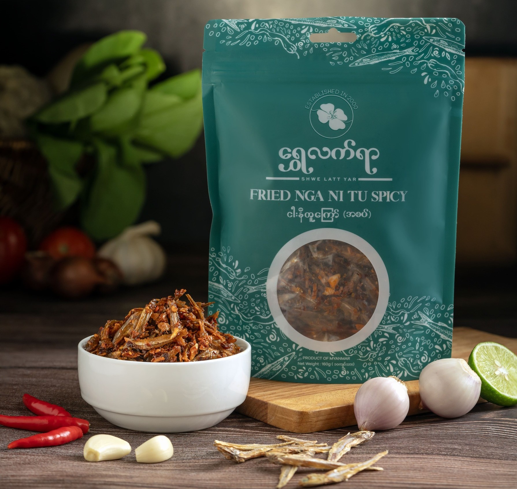 ငါးနီတူကြော် (အစပ်) 160g